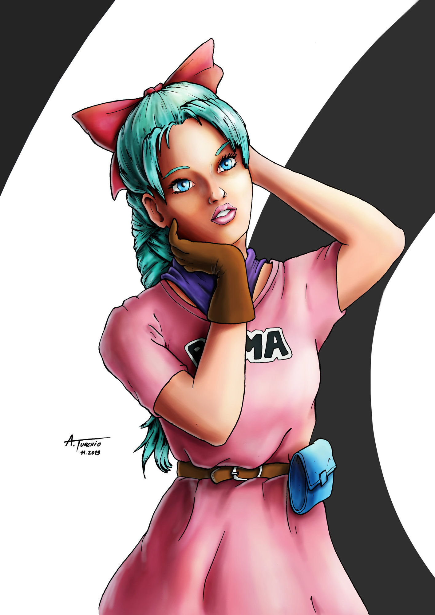 Inktober2019-06-Bulma XandrastaX.jpg