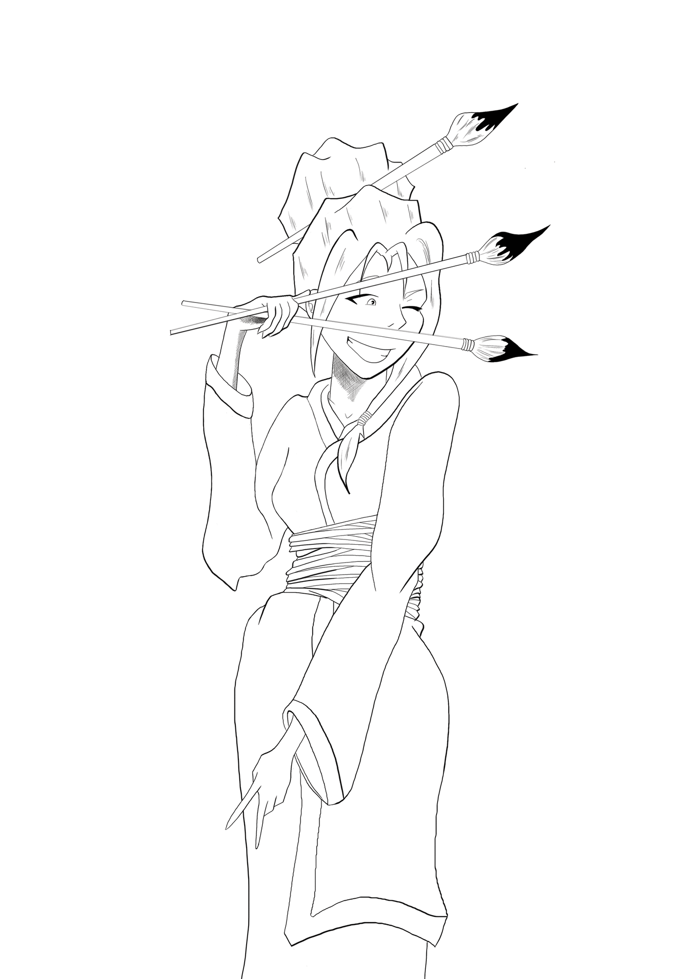Miu-pose-pinceaux.gif