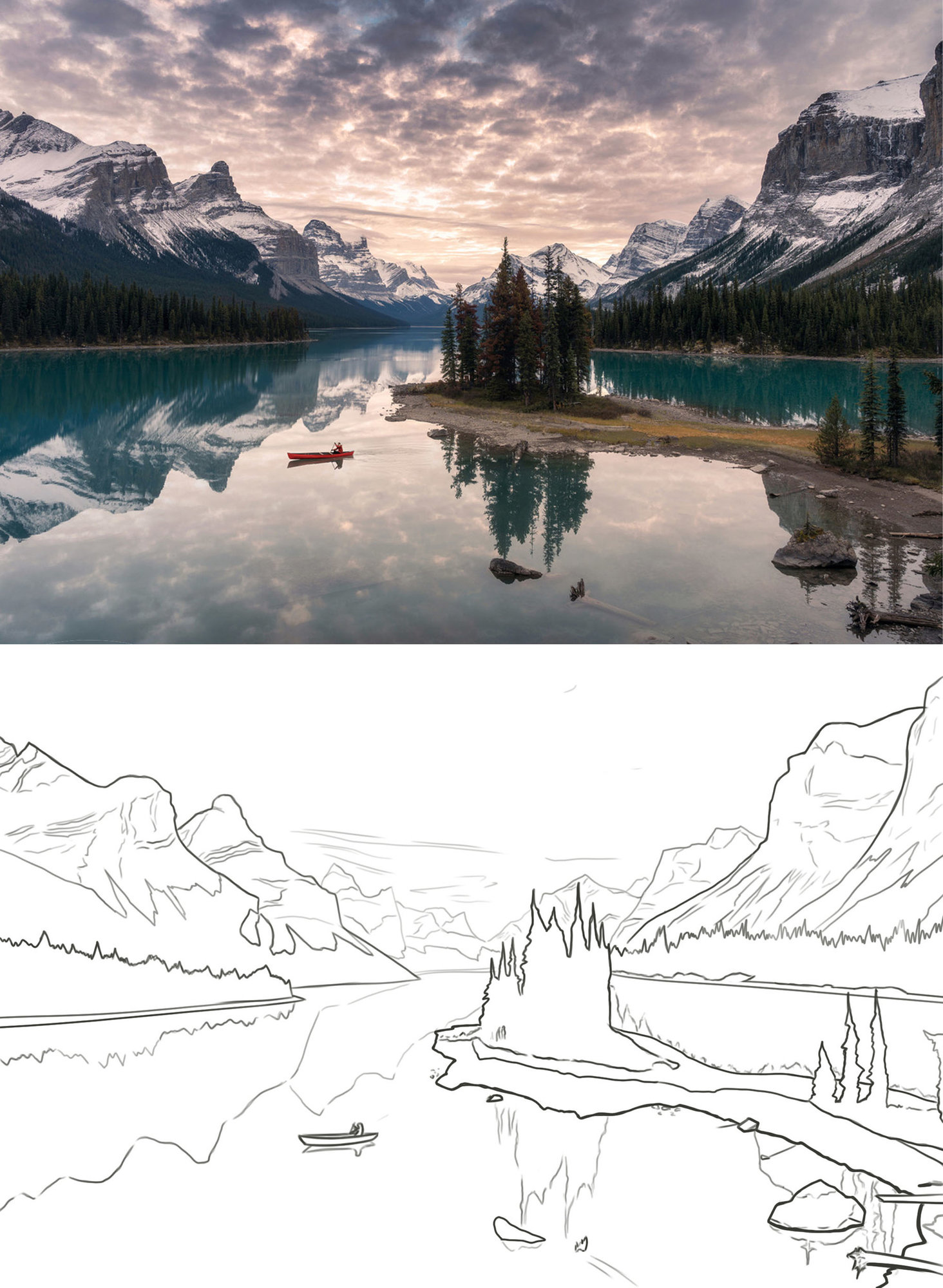 croquis paysage eau montagne.jpg