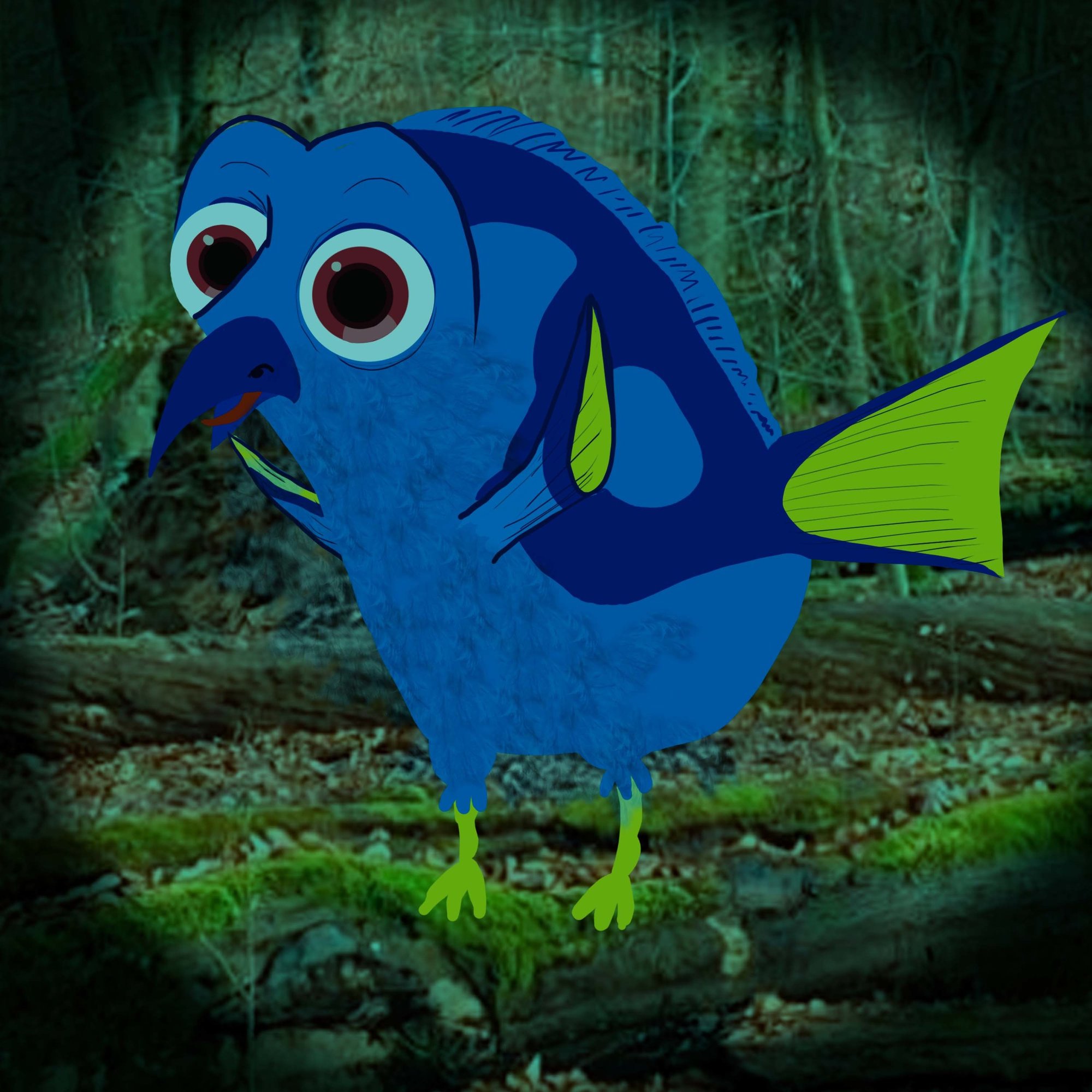 chimère potoo chirugrien bleu.jpg