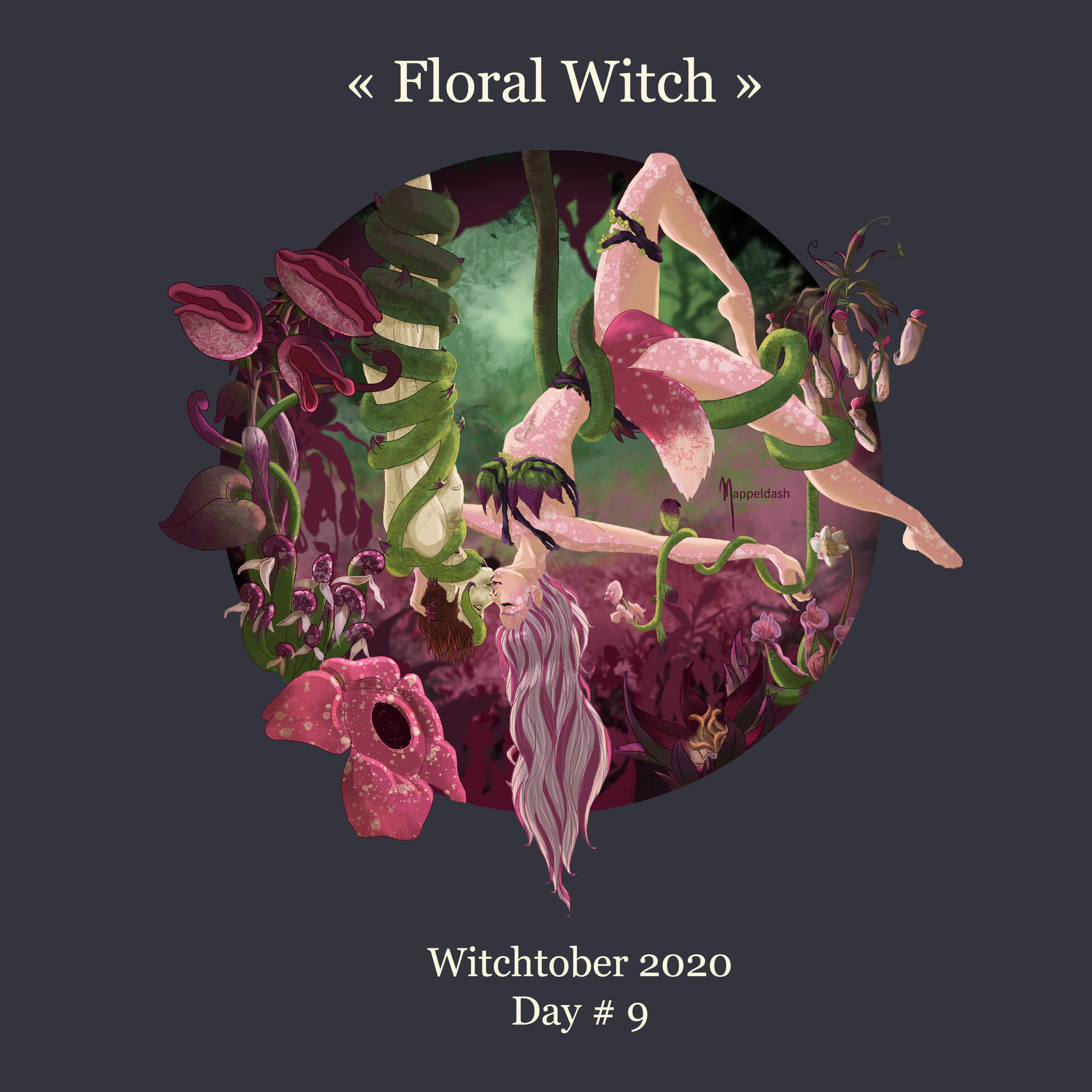 Day 10 Floral Witch.jpg
