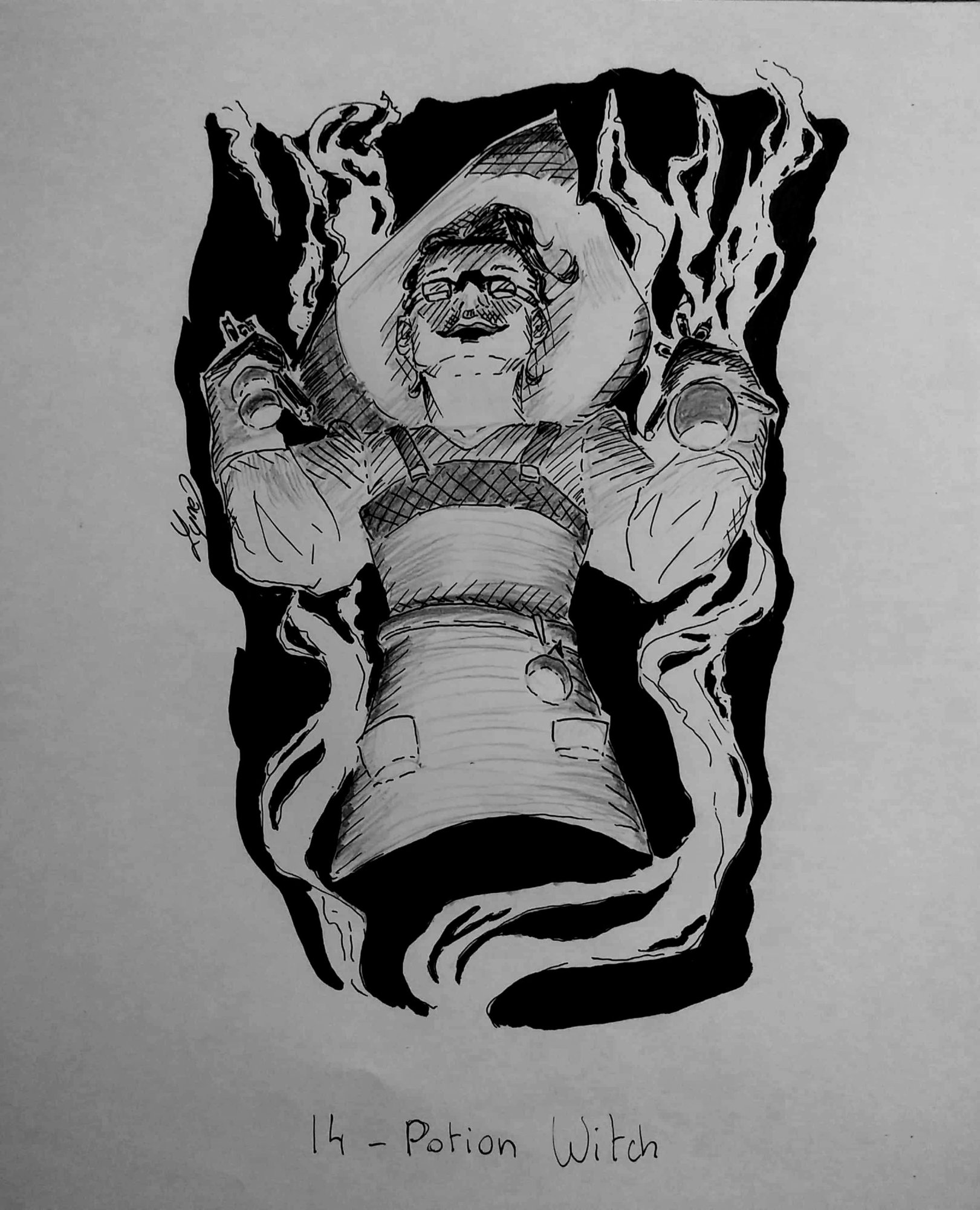 Inktober 2020 _ 14 - Potion Witch.jpg