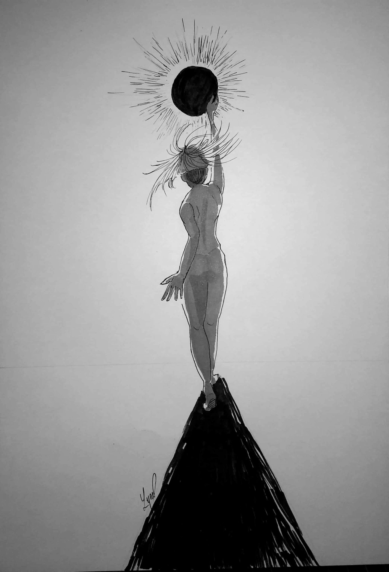 Inktober 2020 _ 06 - Solar Witch.jpg