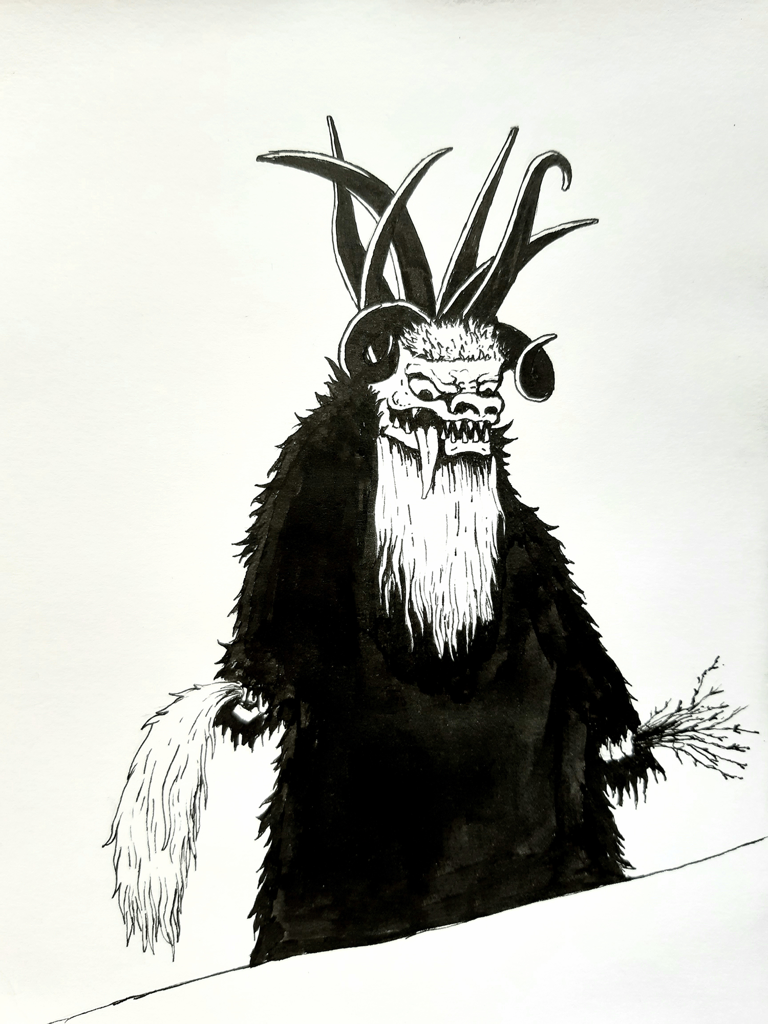 Inktober 2020 - Day 7 - Fancy.png