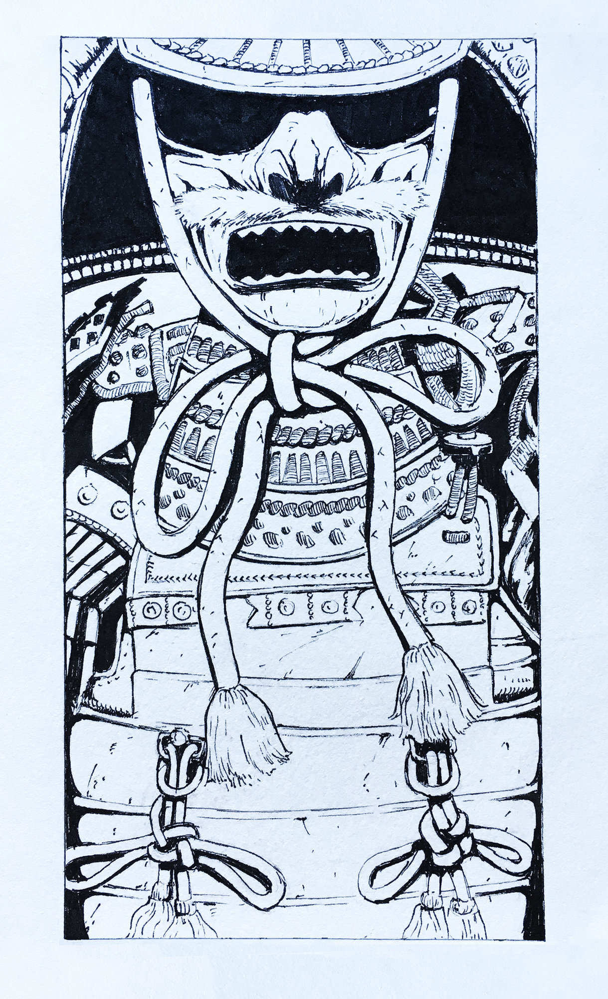 Inktober 2020 - Day 14 - Armor.jpg