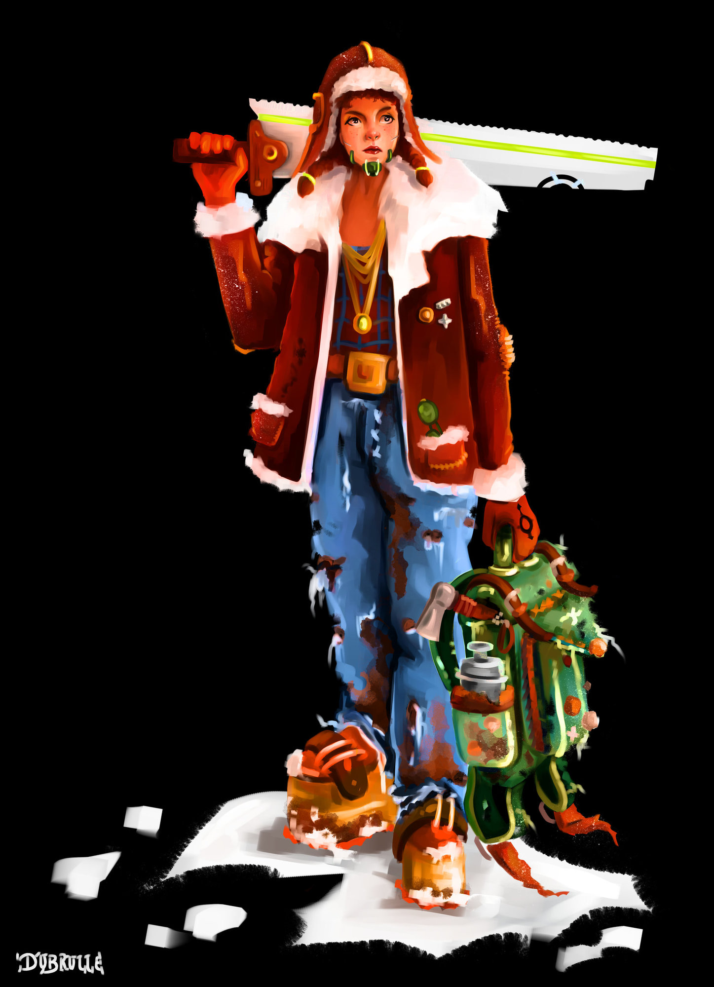 concept art Cyberpunk 2077 nomade.jpg