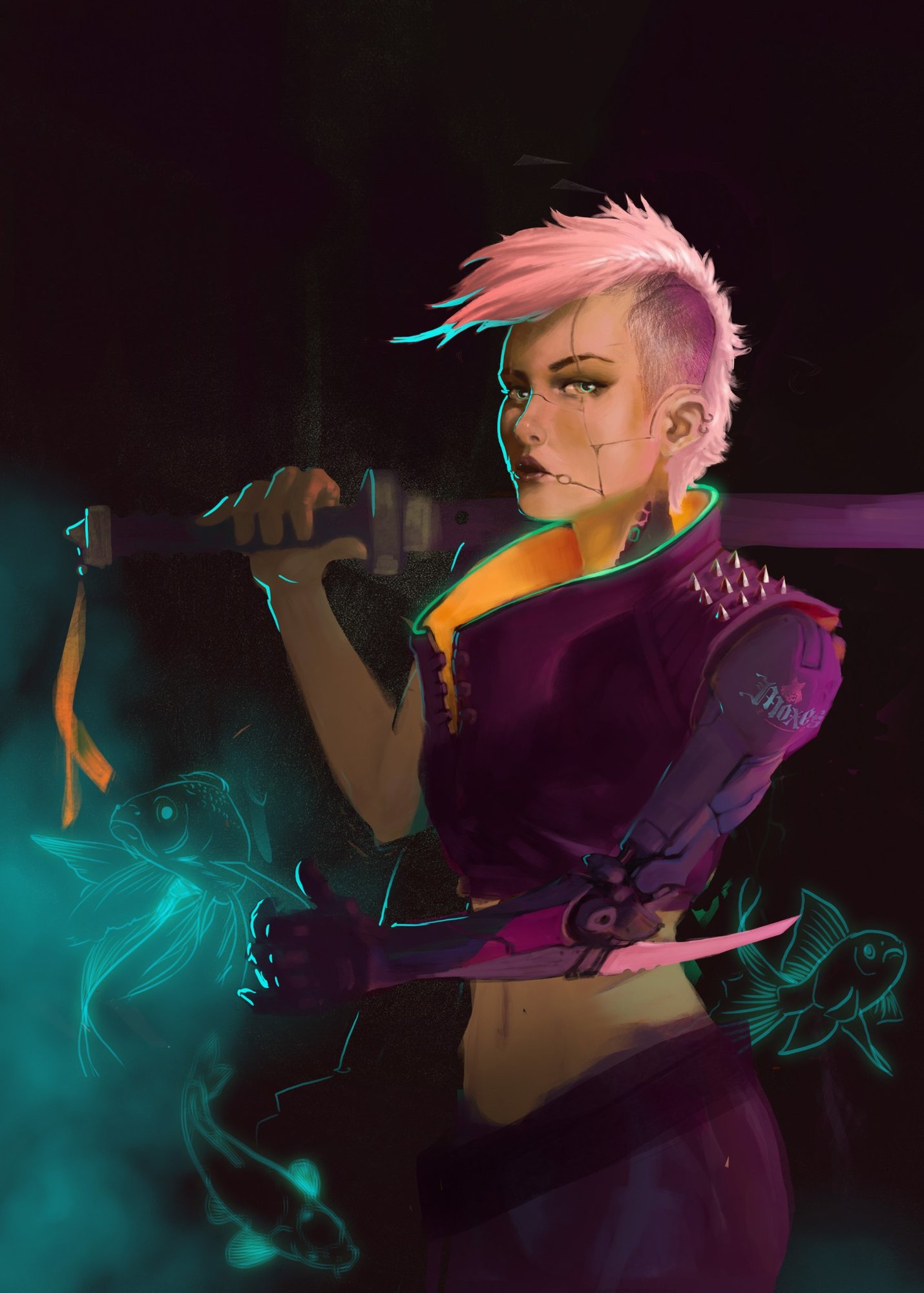 cyberpunk girl wip 6.jpg