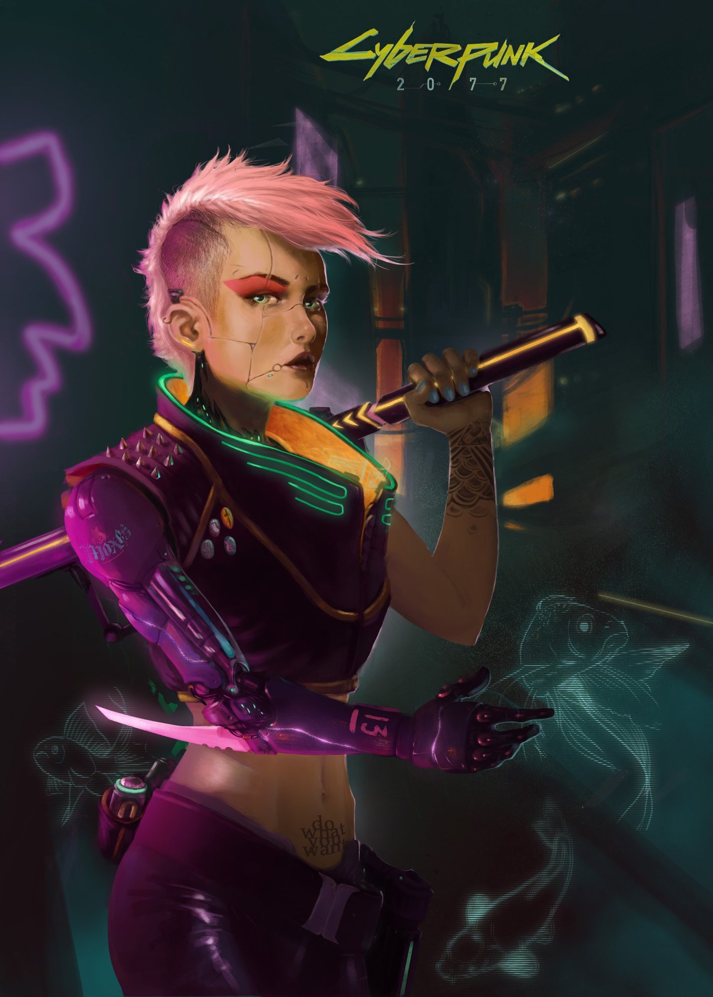 cyberpunk girl wip 11.jpg