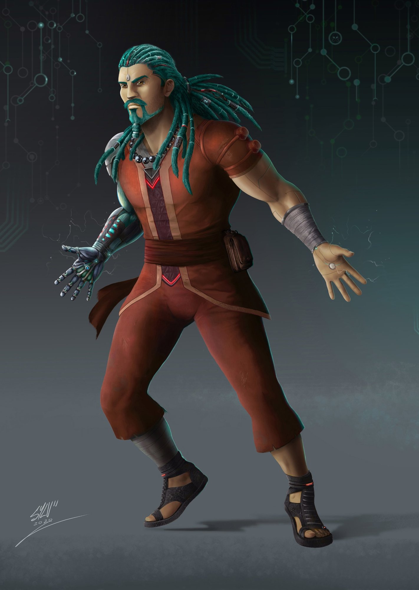 cyber punk-character design-Doug-Ten.jpg