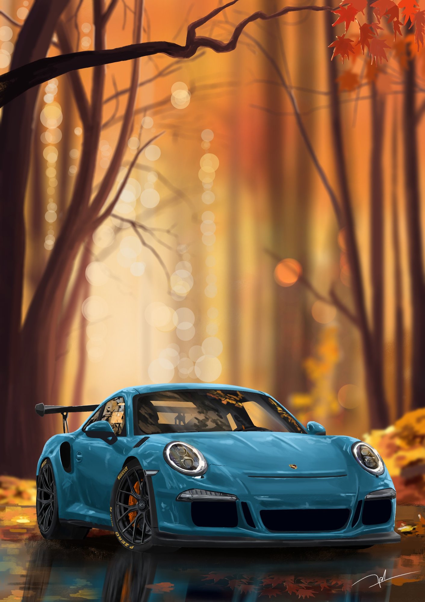 Porsche GT3 RS in Autumn.jpg
