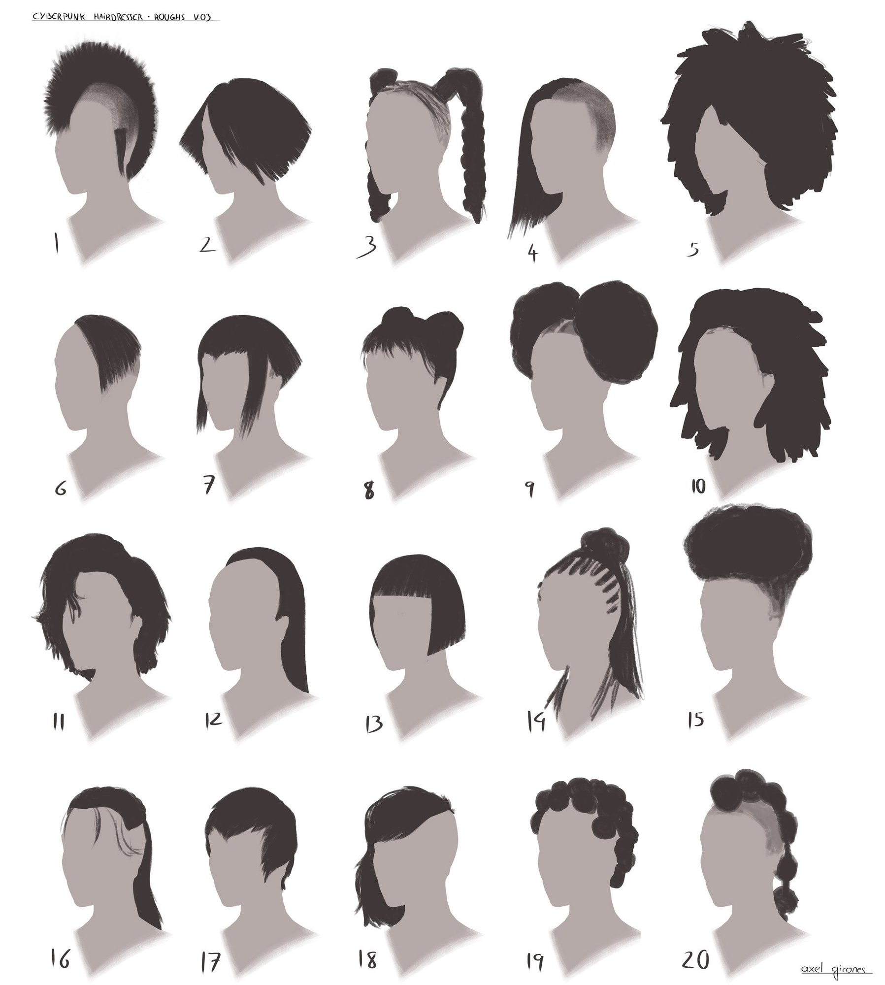 coiffeuse cheveux roughs