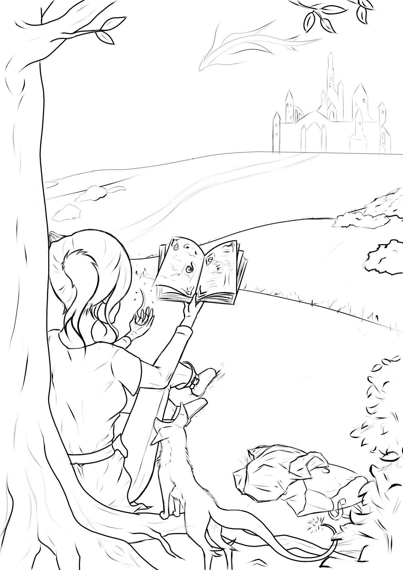 Fille monde magique croquis 2.jpg