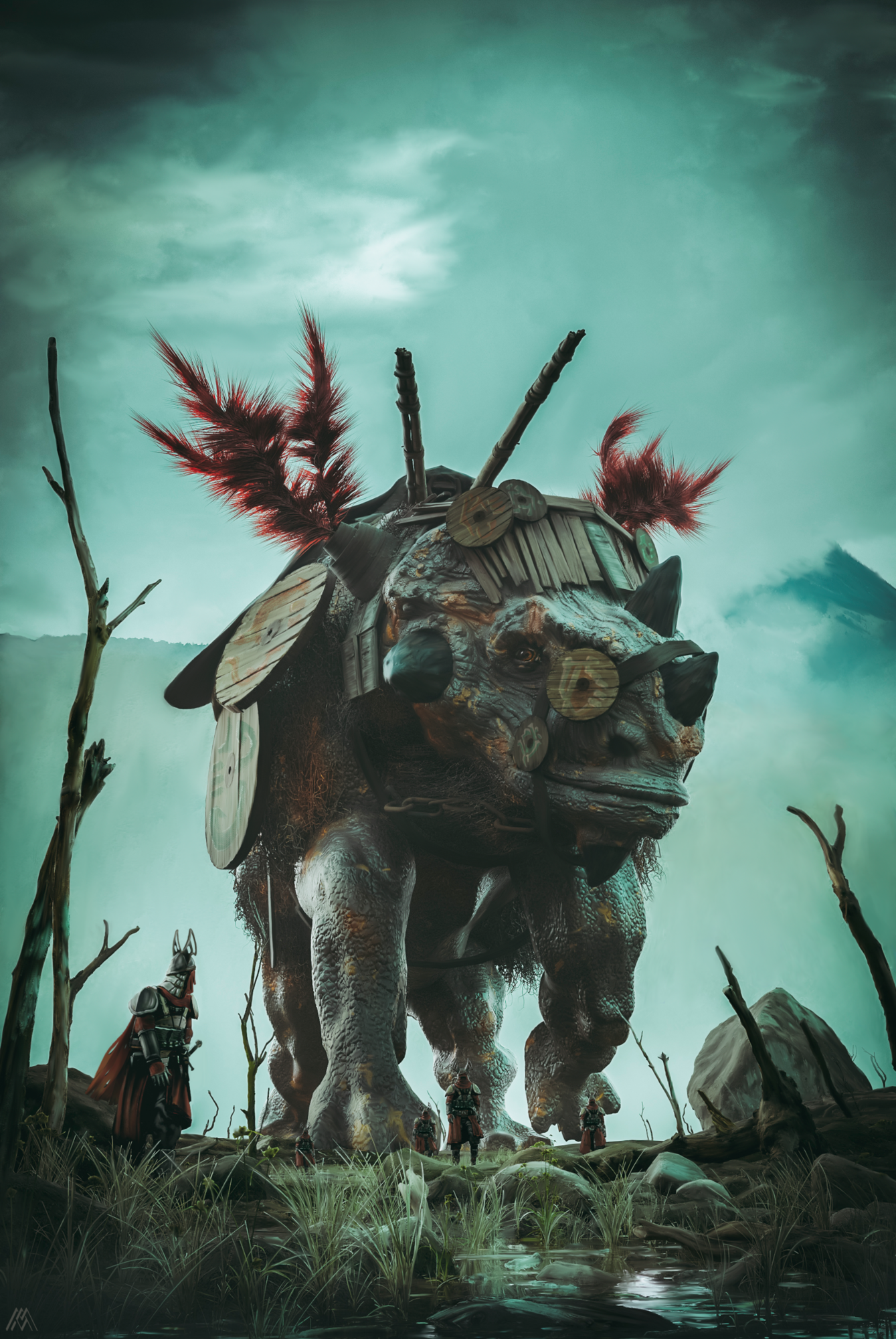 Rhino 3D Swamp WIP V2 Paintover OK.png