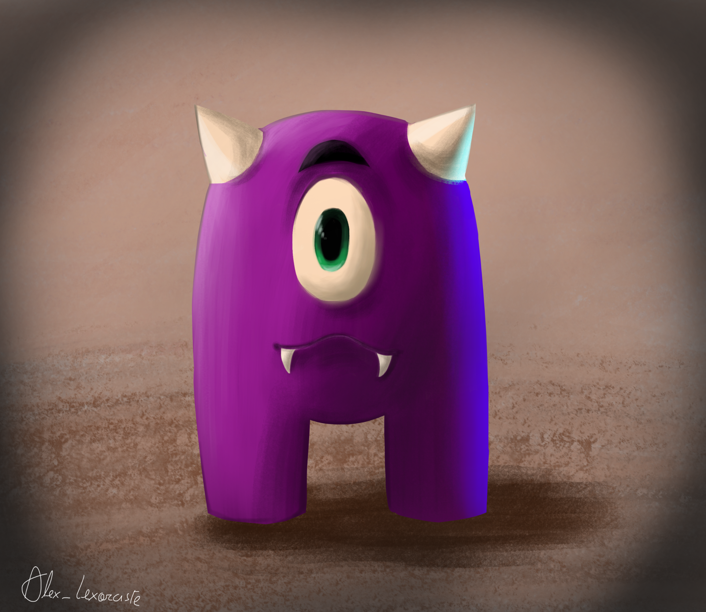 Monstre Krita exercice.png