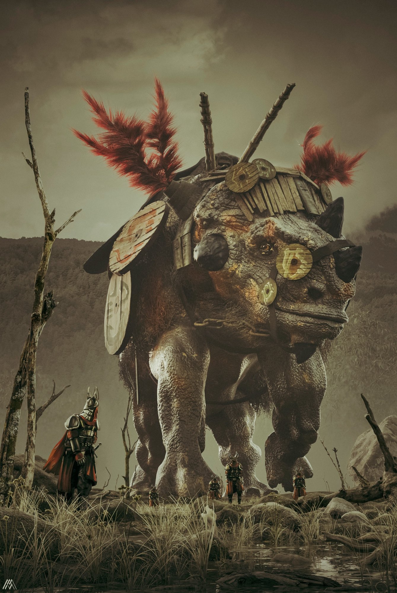 Rhino 3D Swamp WIP V2 Paintover V2 OK OK.JPG