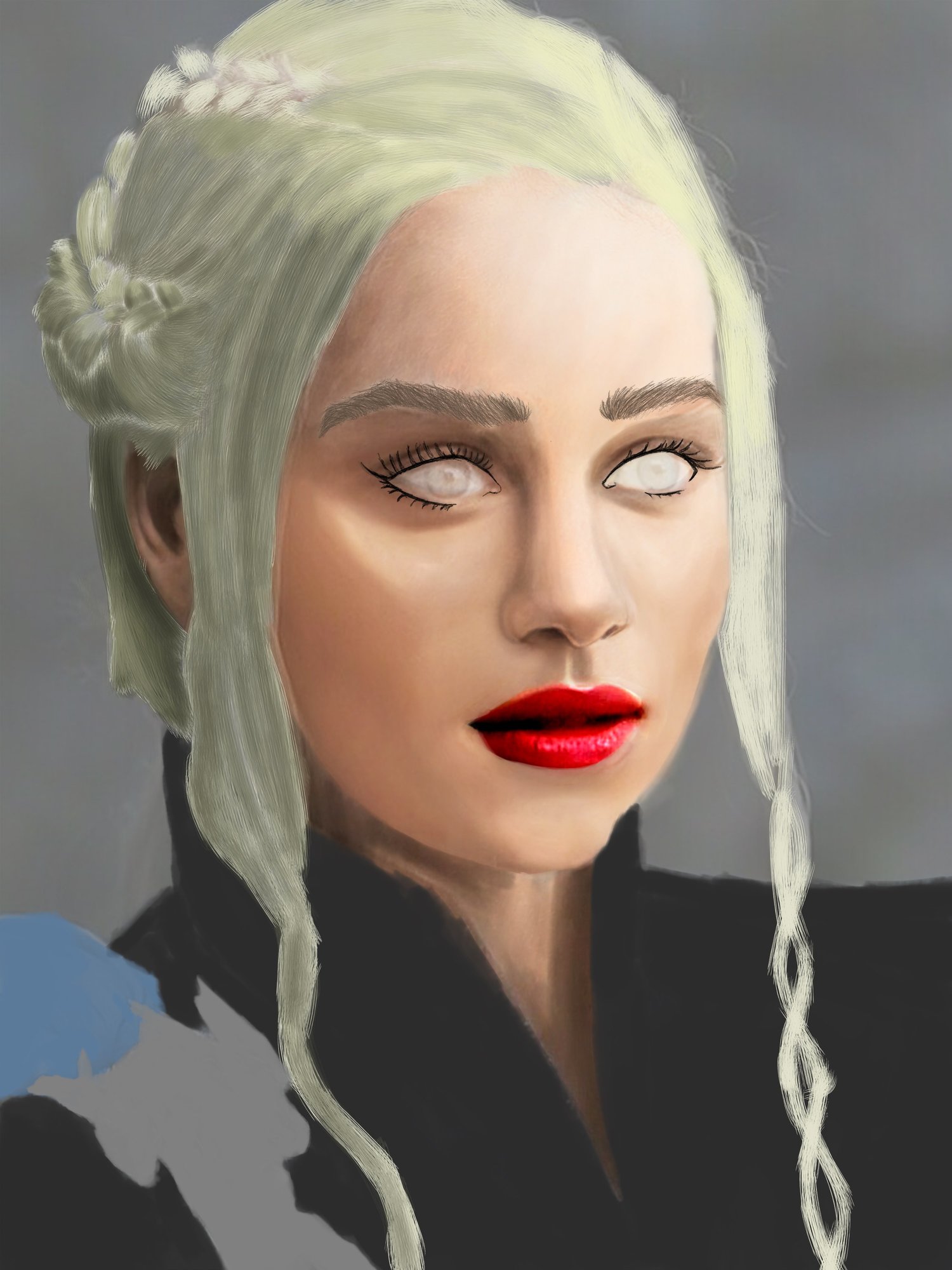 daenerys Targaryen - exercice painting - Béta 2.jpg