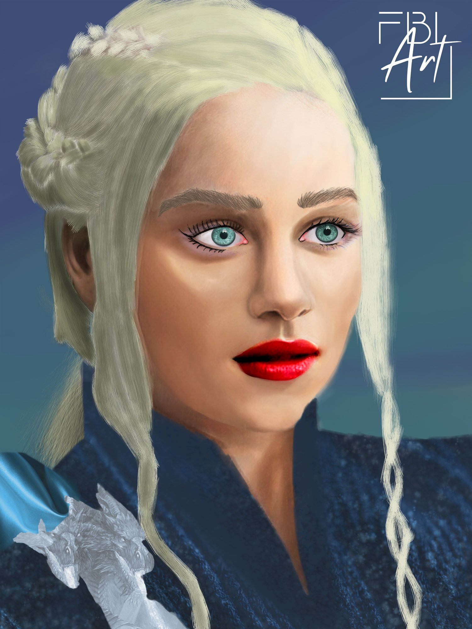 daenerys Targaryen - exercice painting - Final.jpg