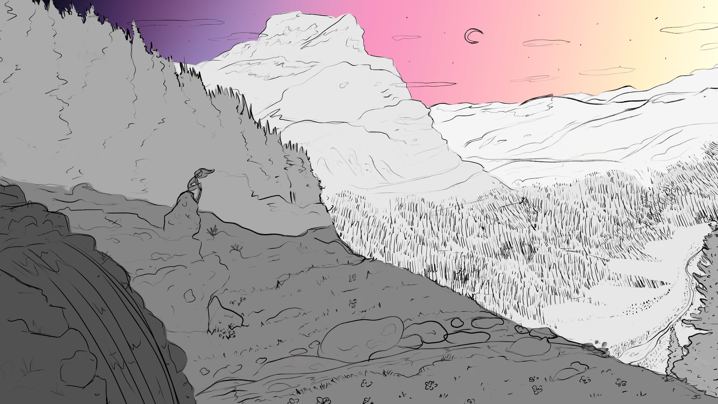 [Les bisons de l'aube] - paysage du Montana.jpg