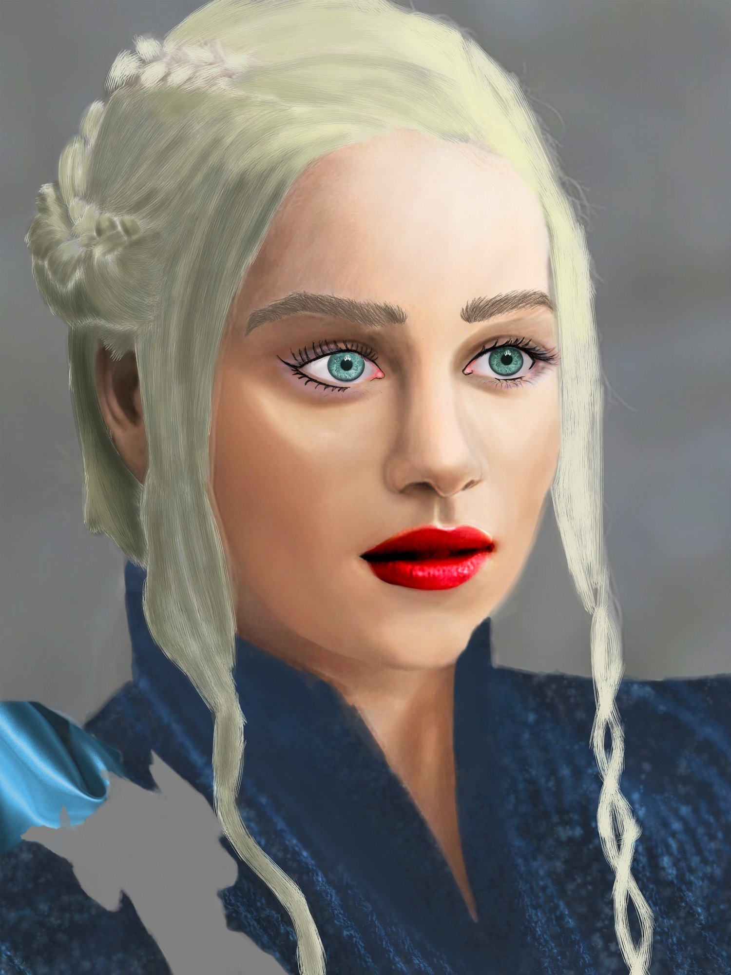 daenerys Targaryen - exercice painting - Alpha.jpg