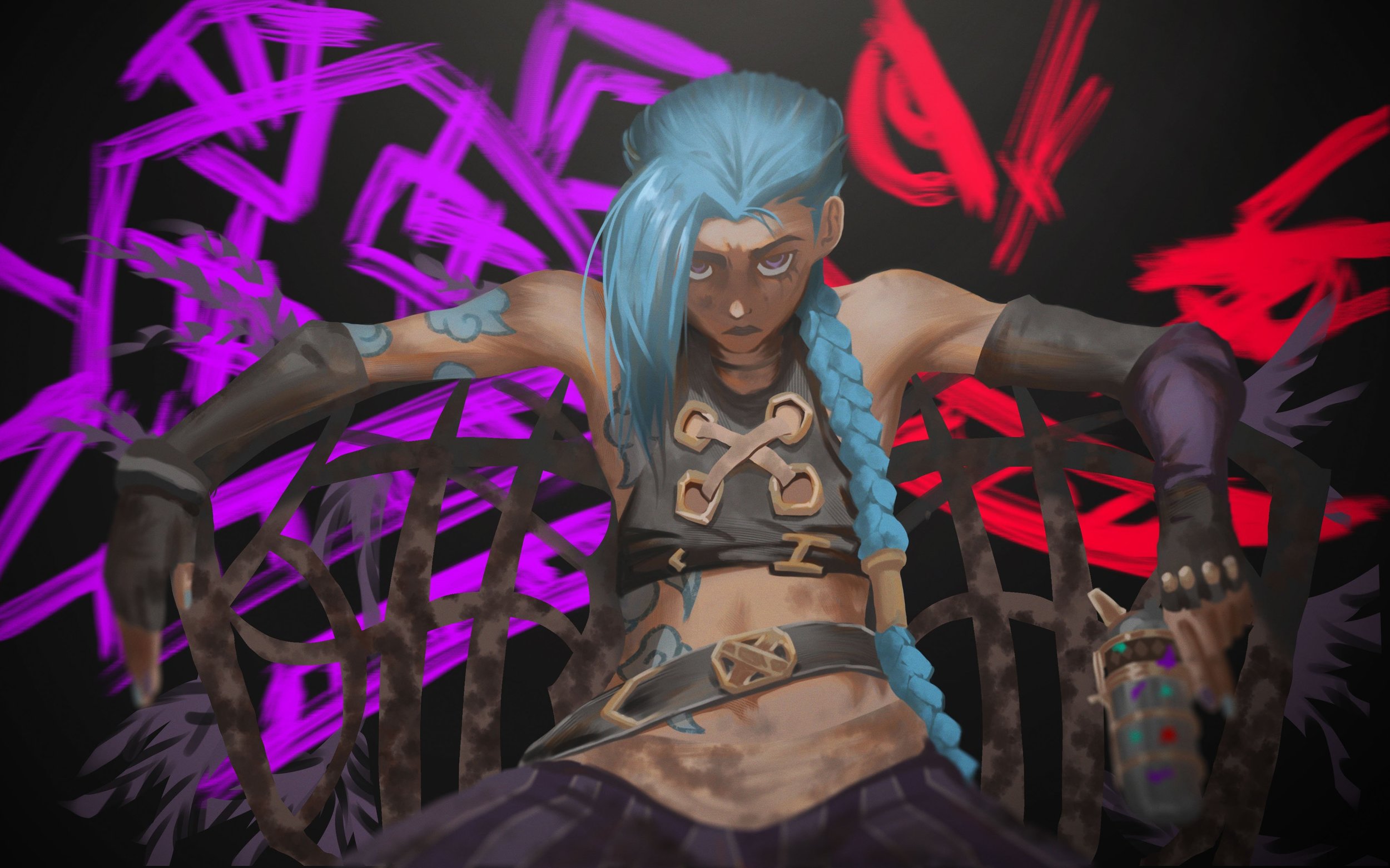 Jinx Arcane fanart DaoLee copie.jpg