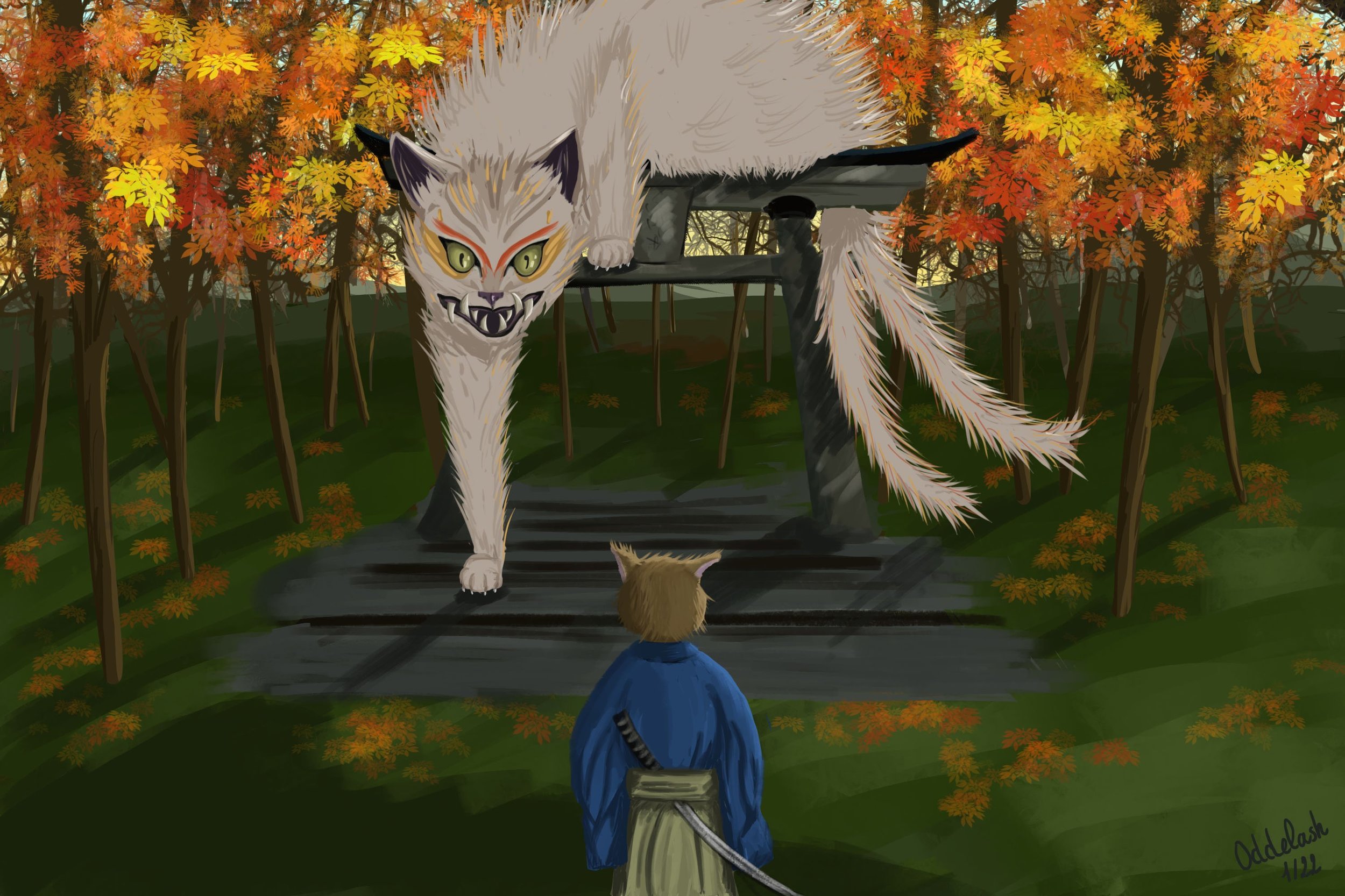 Yokai et chamourai.jpg