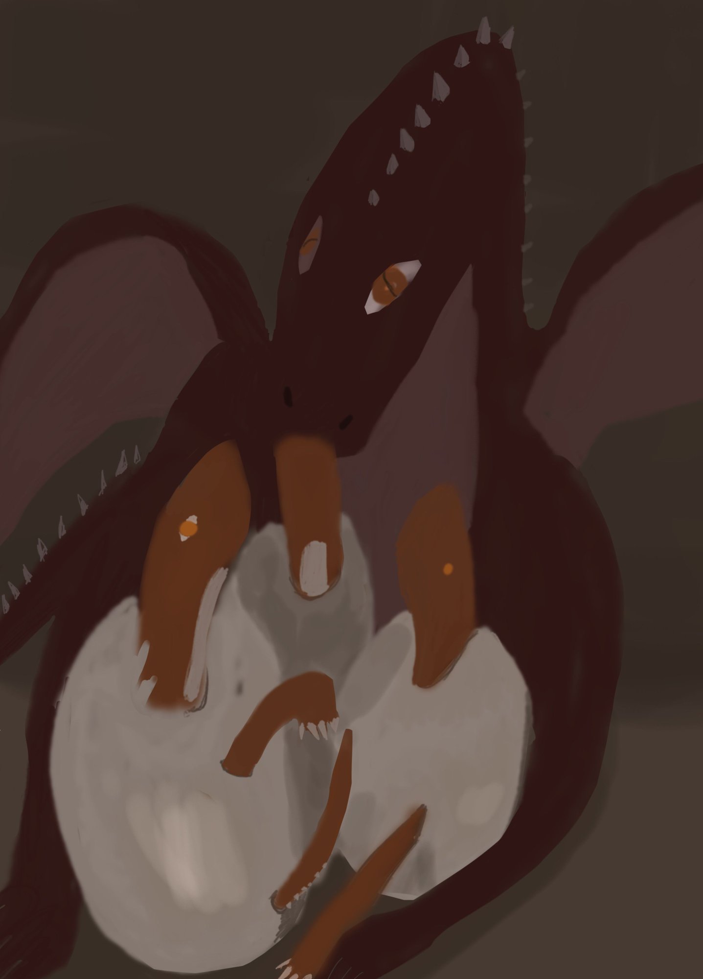 semaine speed painting bébé dragon.jpg