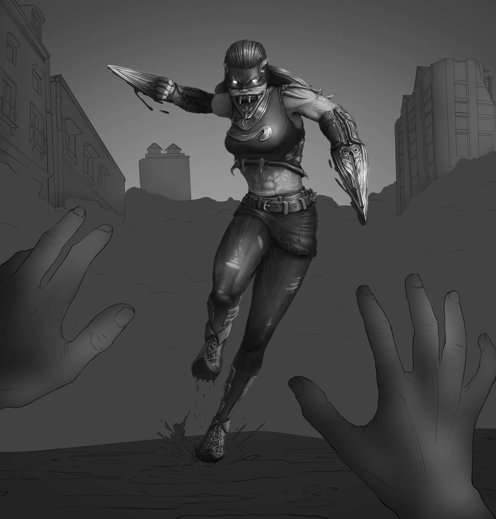 supervilain snake women détaillé wip 1 dp ajout de détail.jpg