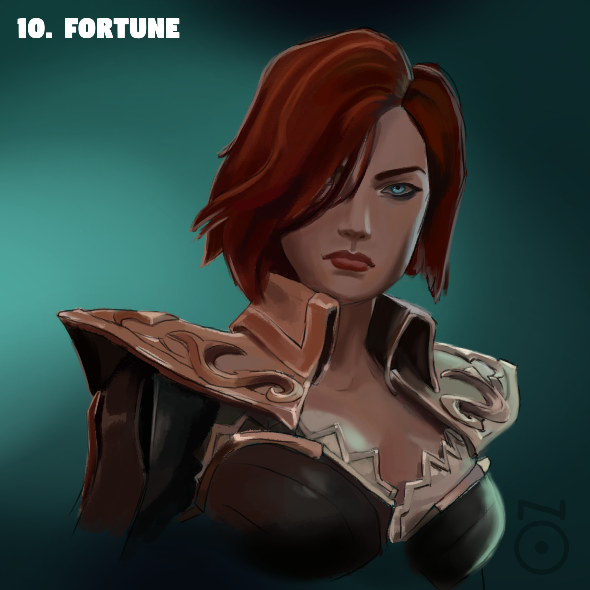 Inktober 10 FORTUNE.png