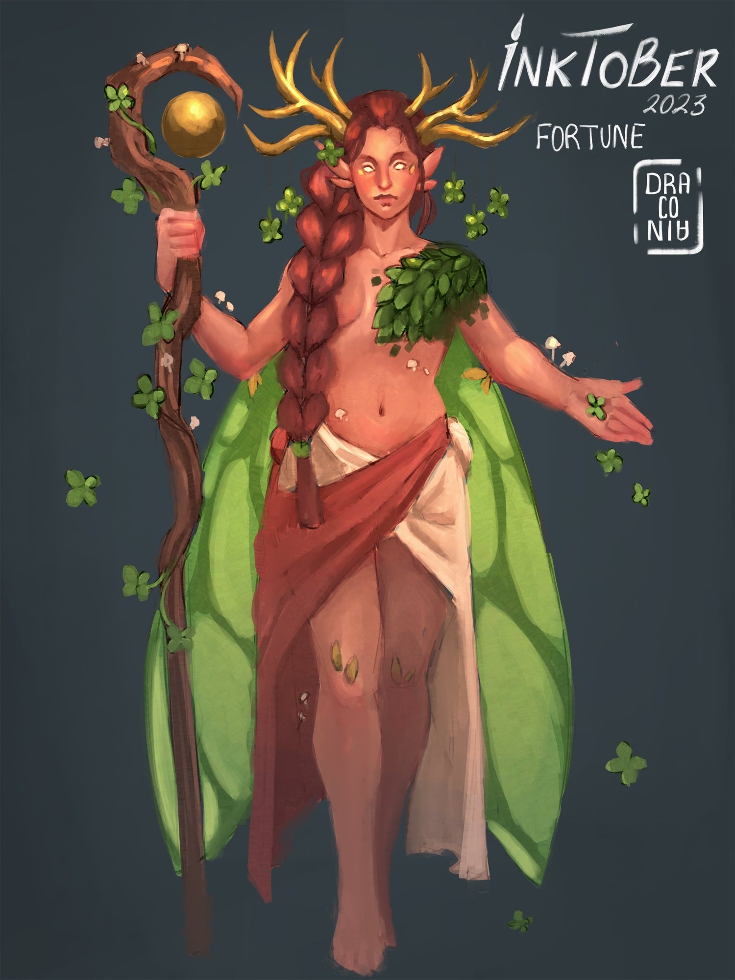 Inktober 10 Fortune.jpg