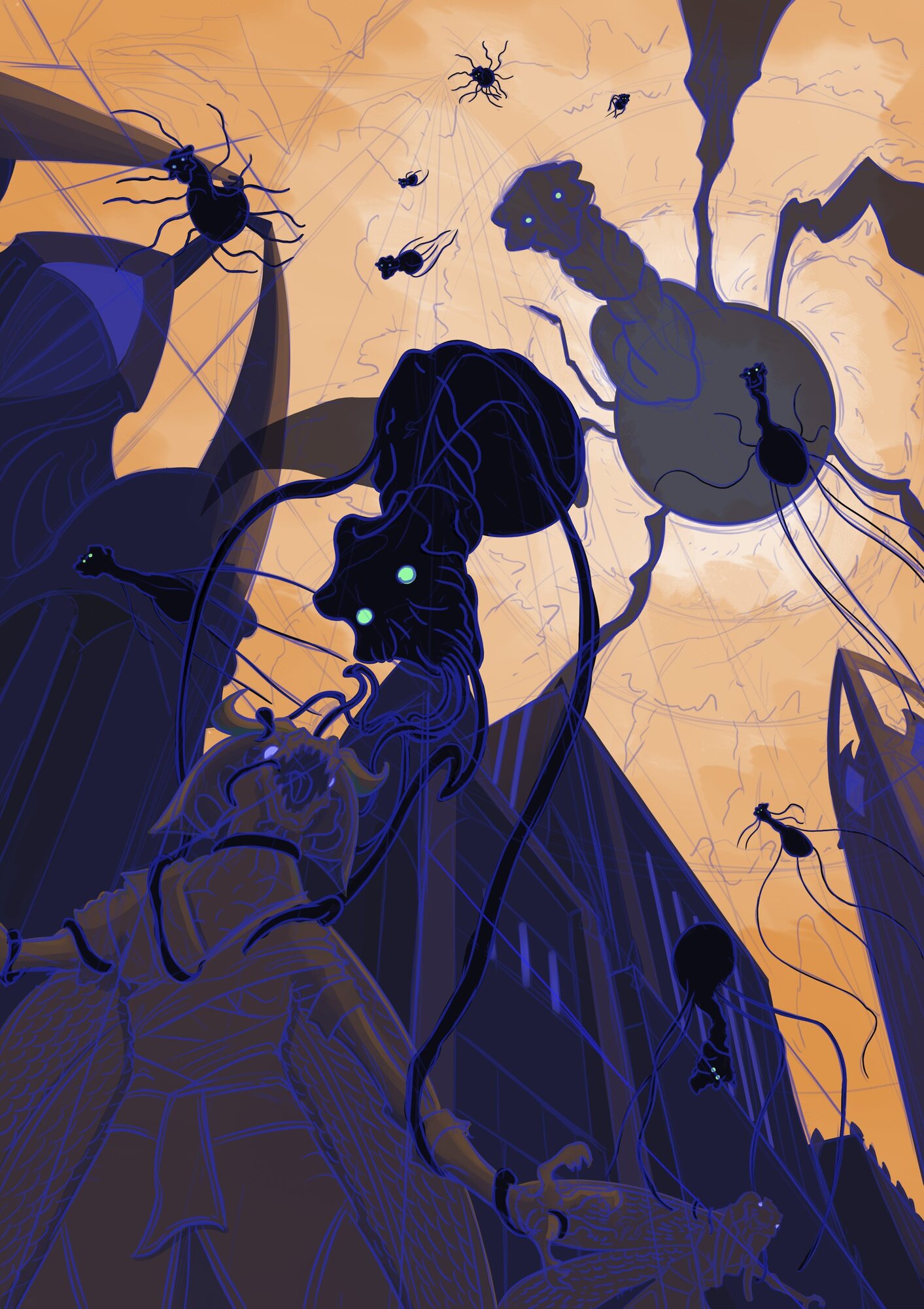 Challenge digital painting challenge 17-1-2 ébauche.jpg