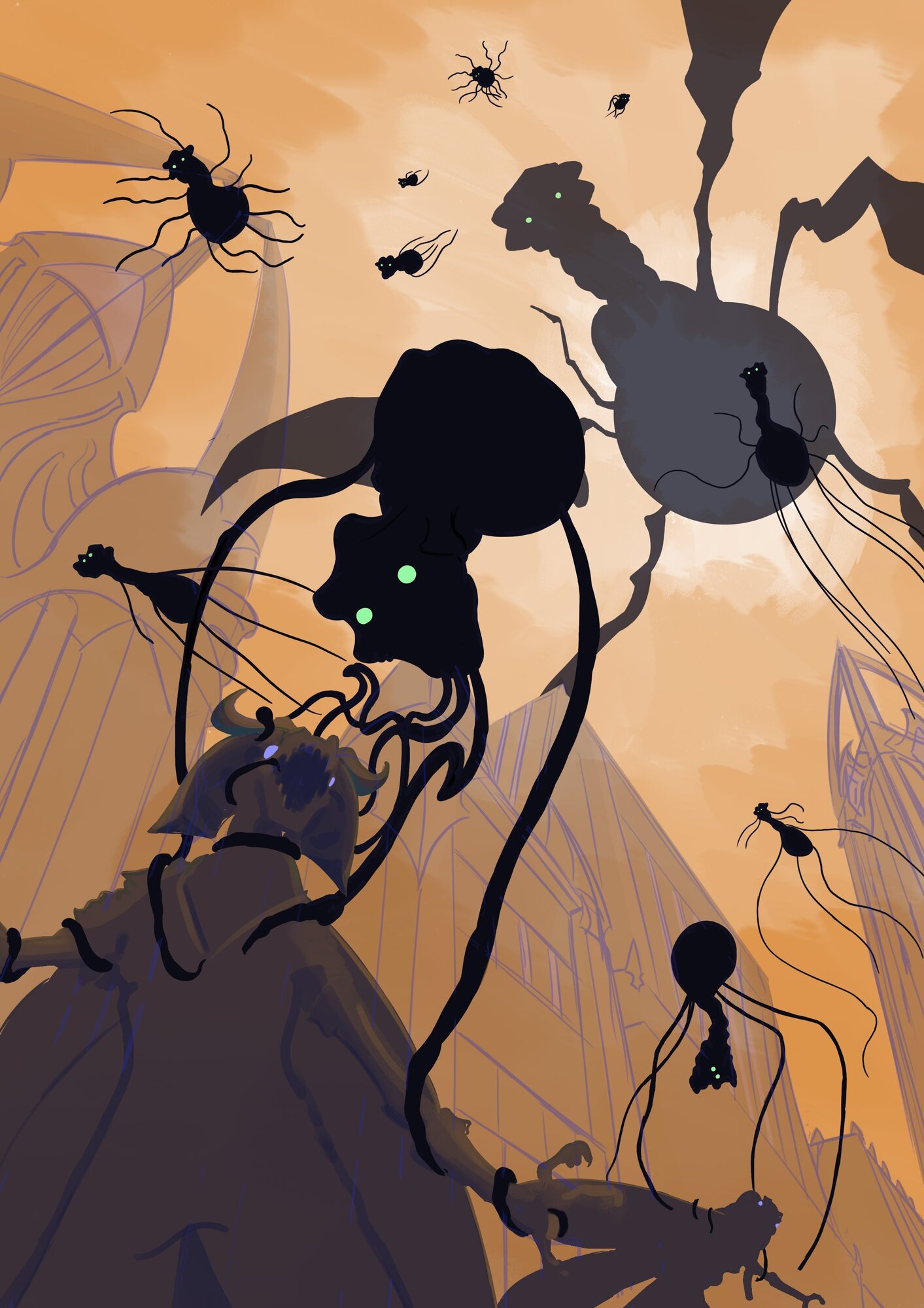 Challenge digital painting challenge 17-1-3 ébauche.jpg