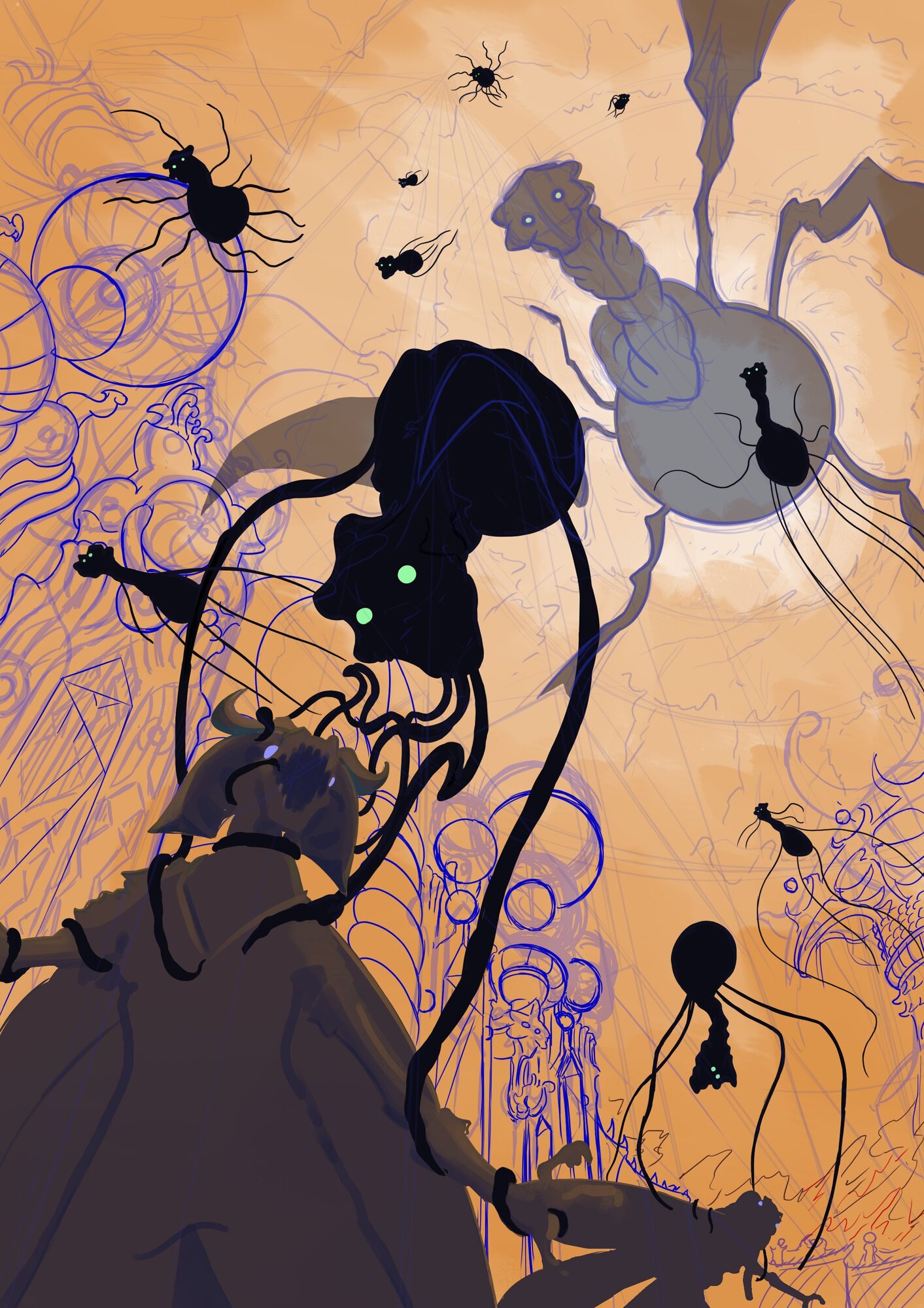 Challenge digital painting challenge 17-1-4-2 ébauche.jpg