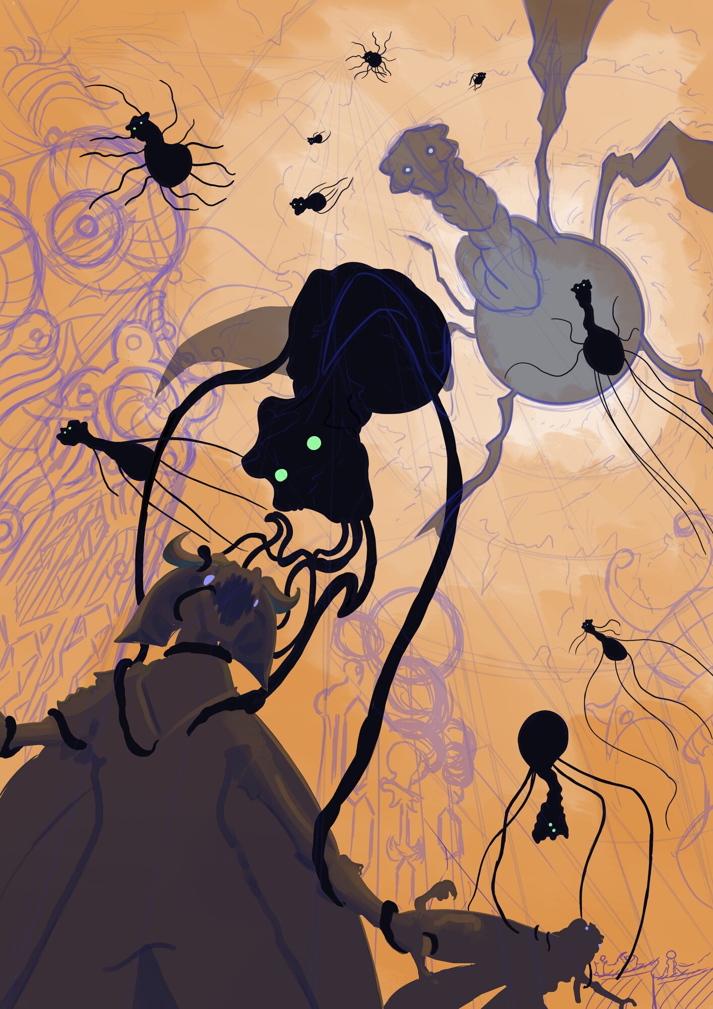 Challenge digital painting challenge 17-1-4 ébauche.jpg