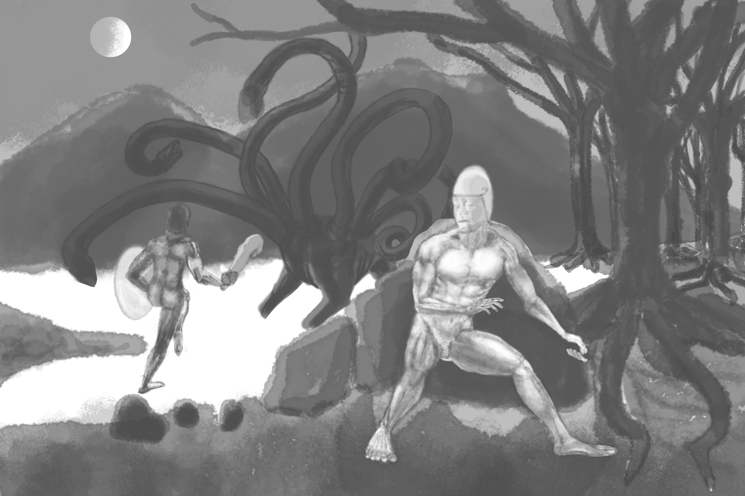 [Personnage] Iolaos contre l'Hydre d'Heracles_9.jpg