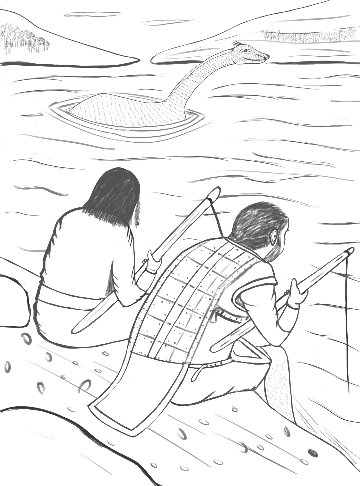 Livre I episode 54 Le Serpent Géant du lac de l'Ombre.jpg