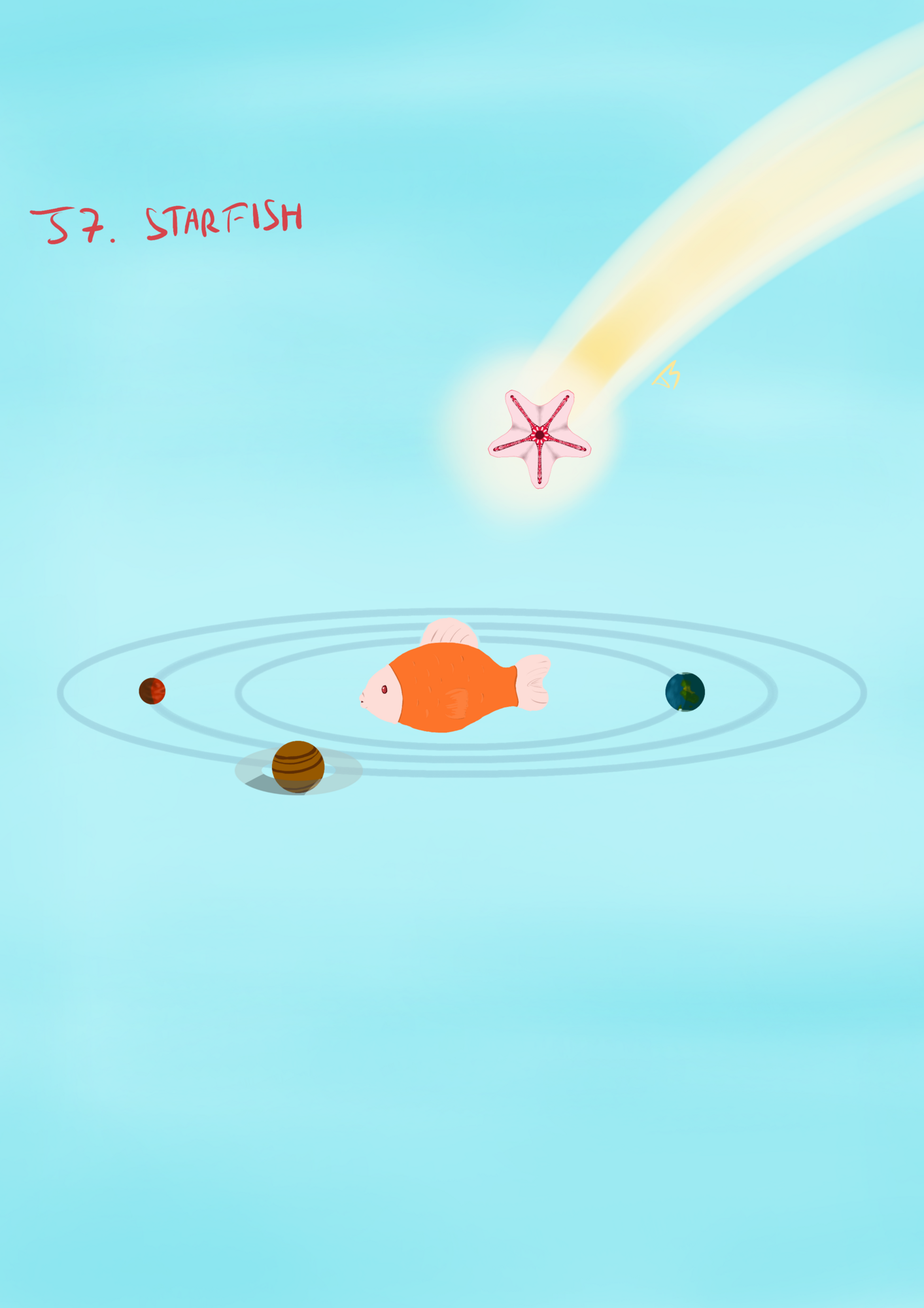 Inktober J7 STARFISH.png